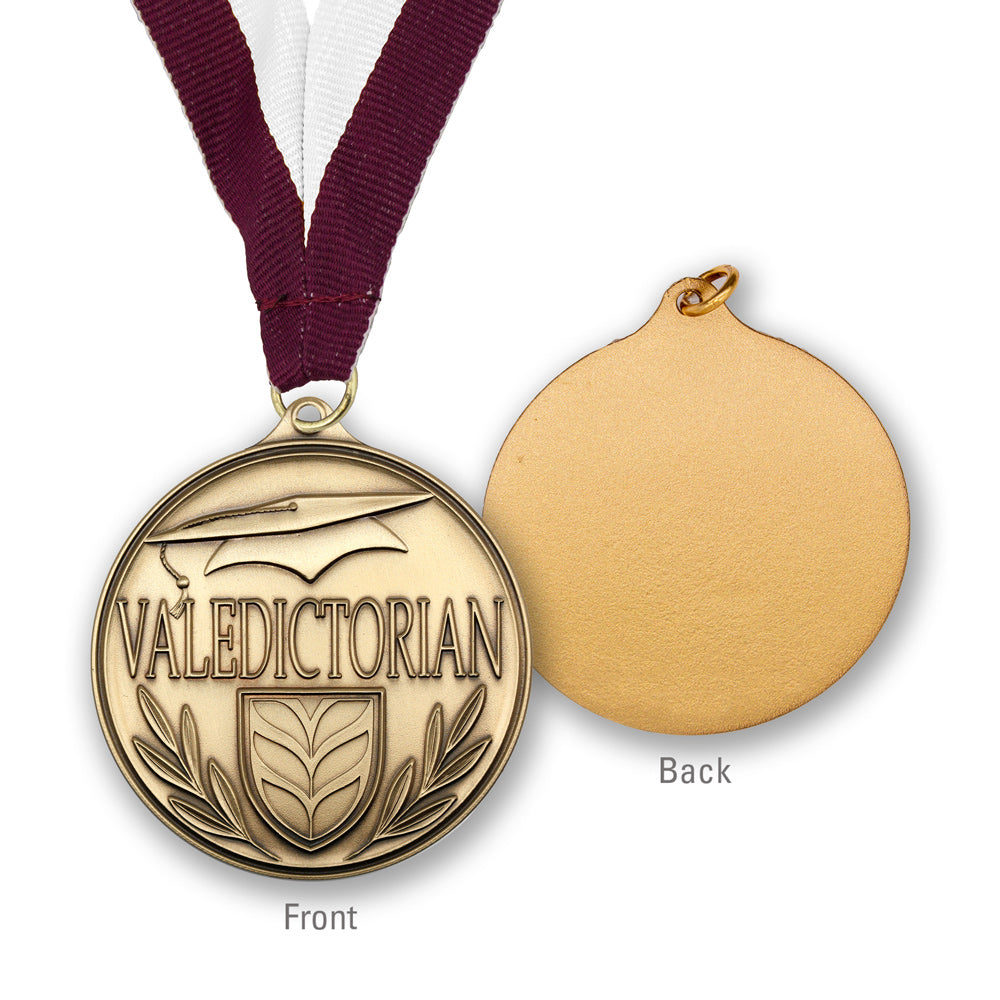 High-Quality Brass Valedictorian Medallion