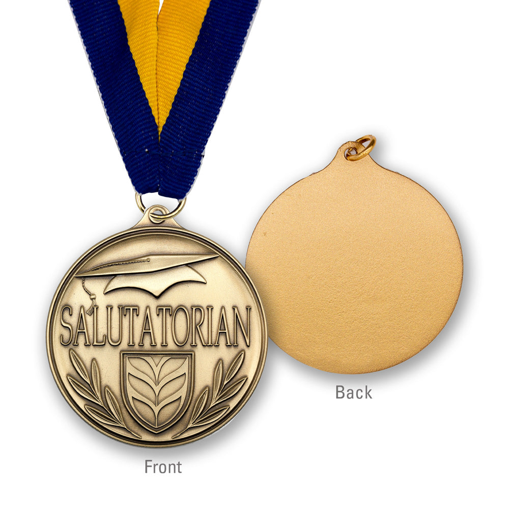 High-Quality Brass Salutatorian Medallion