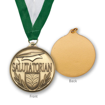 High-Quality Brass Salutatorian Medallion