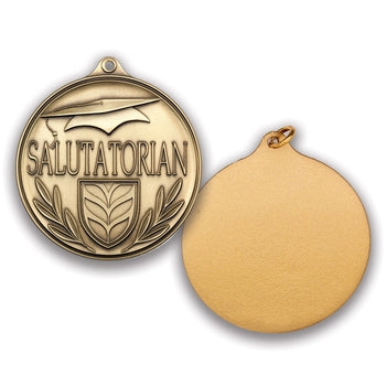 High-Quality Brass Salutatorian Medallion