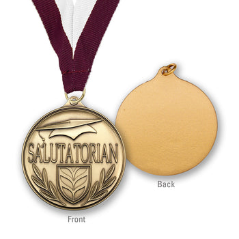 High-Quality Brass Salutatorian Medallion