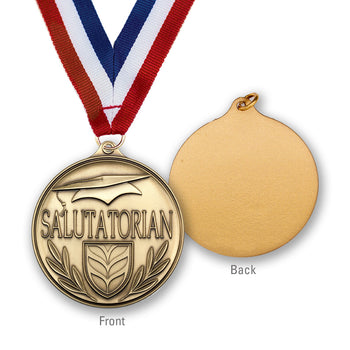 High-Quality Brass Salutatorian Medallion