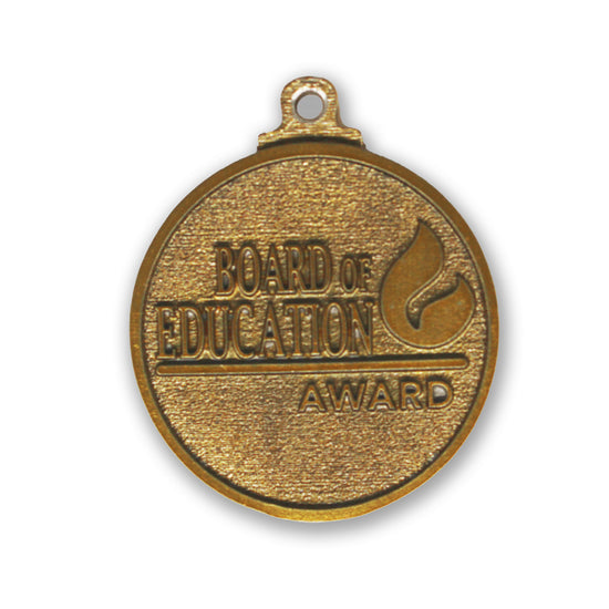 High-Quality Brass Board Of Education Medallion