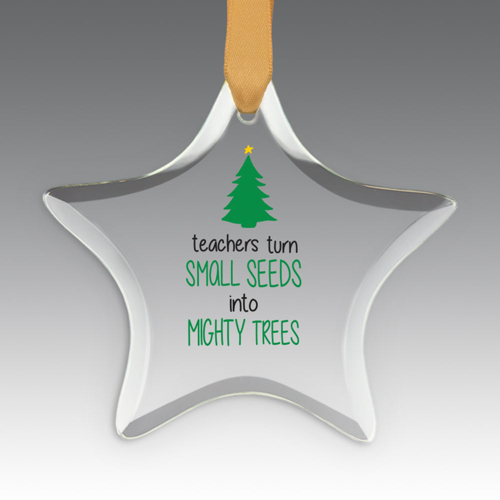 Teachers' Tree Of Life Crystal Suncatcher Ornament