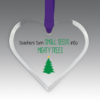 Teachers' Tree Of Life Crystal Suncatcher Ornament