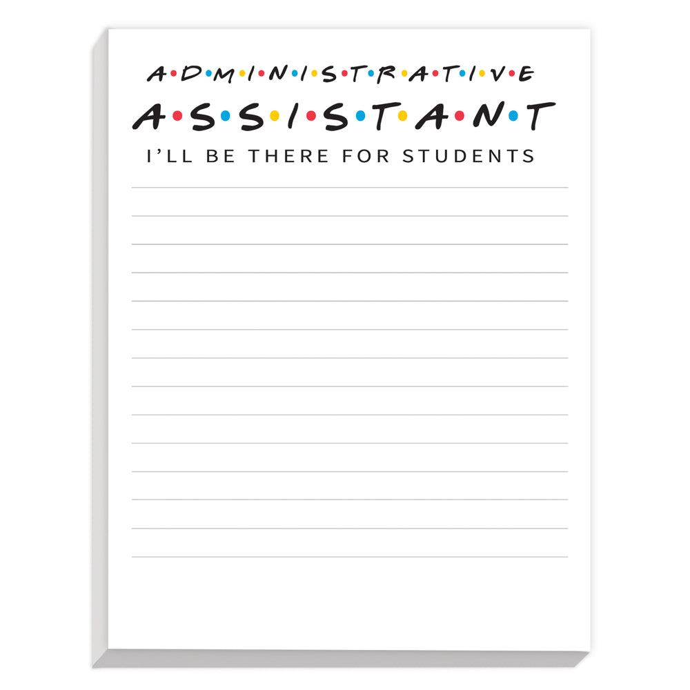 Personalized Notepads - I'll Be There For Students (2 pads)