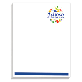 Personalized Notepads – Believe That Together We Can (2 pads)