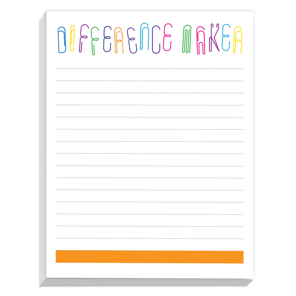 Personalized Notepads – Difference Maker (2 pads)
