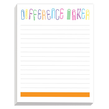 Personalized Notepads – Difference Maker (2 pads)