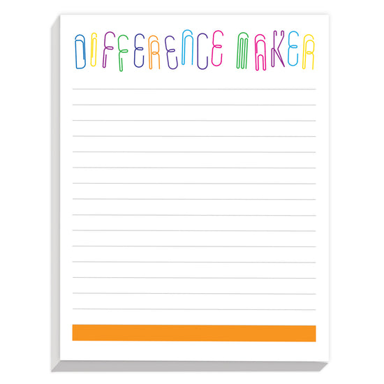 Personalized Notepads – Difference Maker (2 pads)