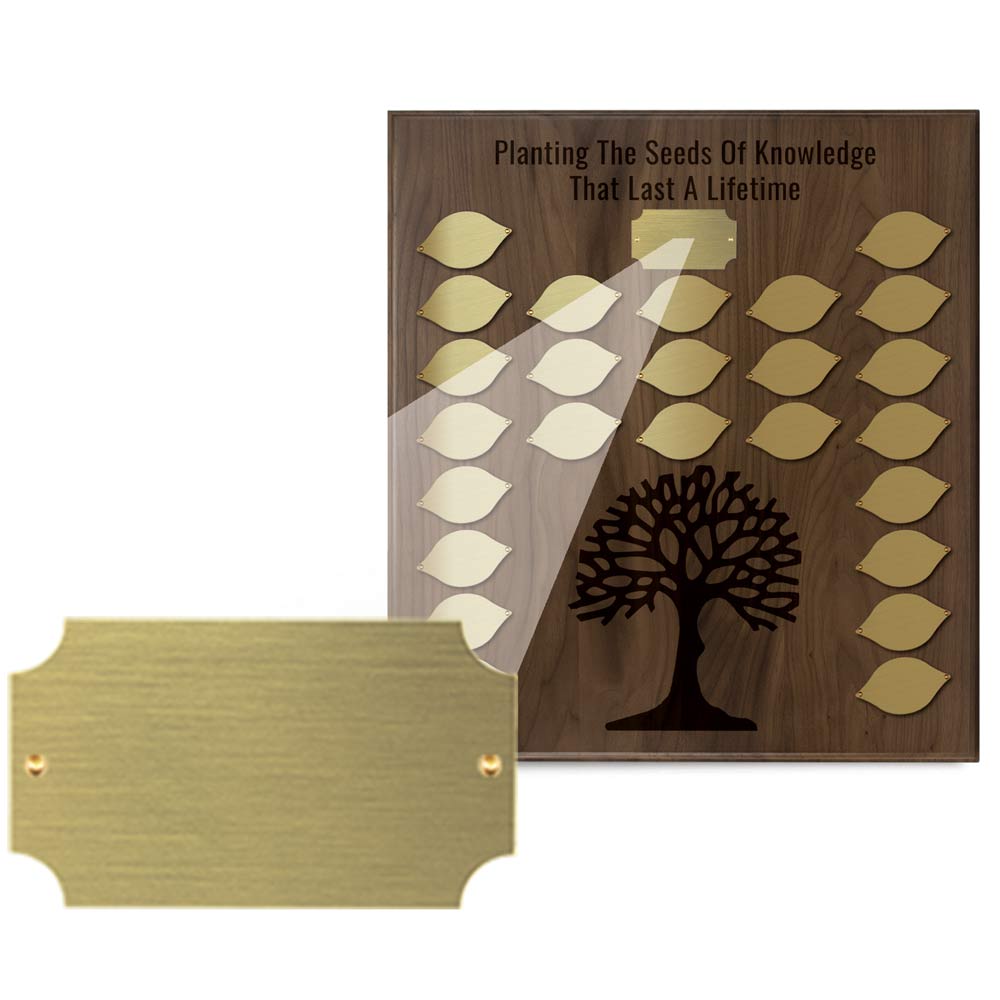 Seeds Of Knowledge Perpetual Plaque