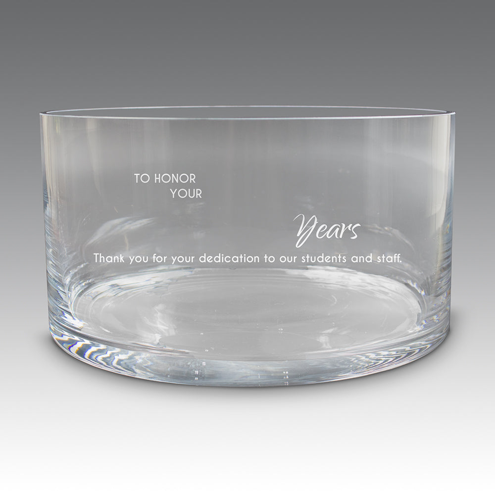 Large Crystal Recognition Bowl