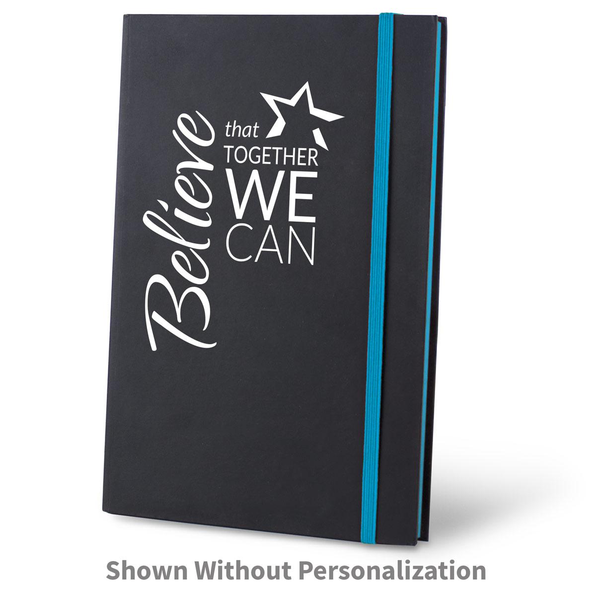 add you logo option to believe black journal