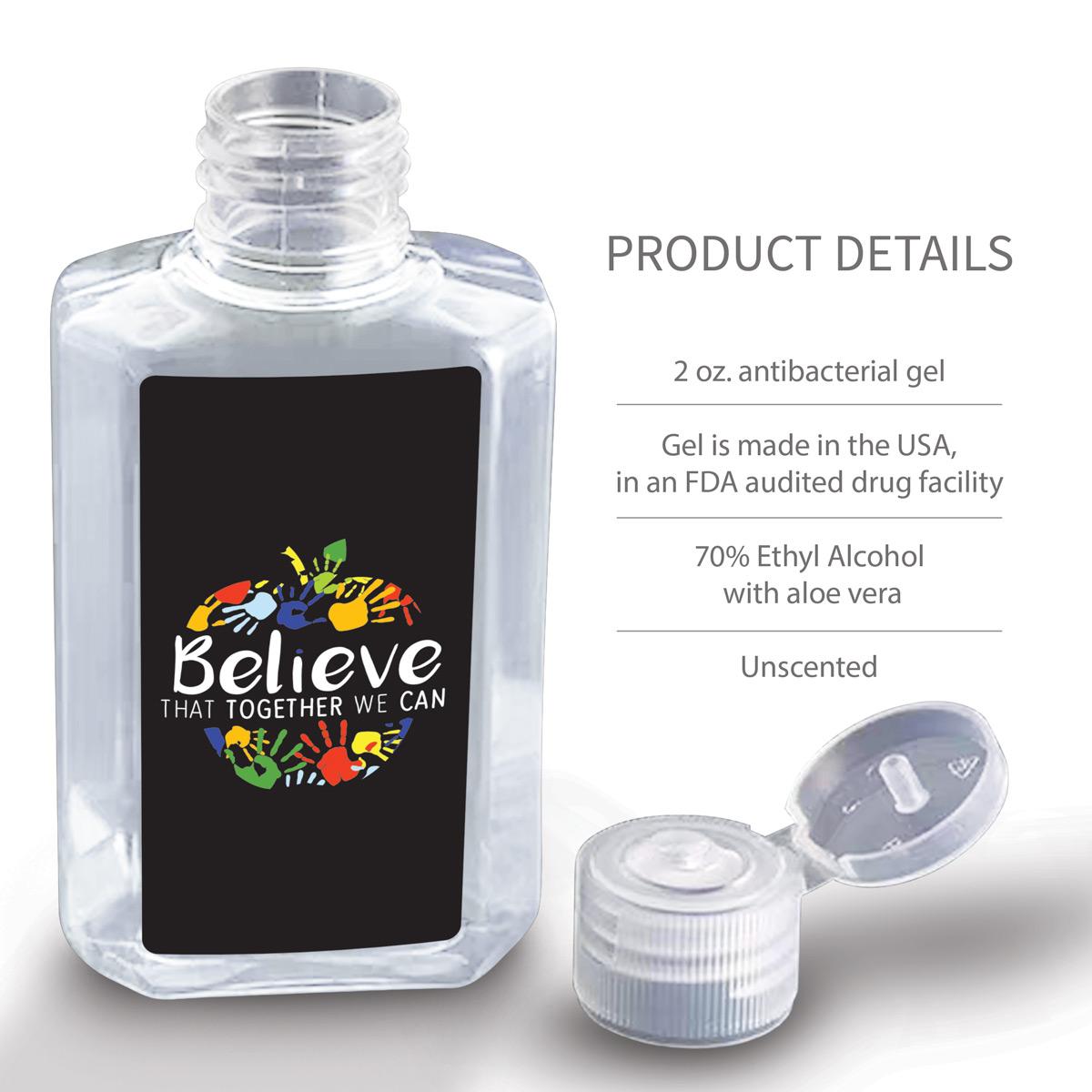 Believe That Together We Can Hand Sanitizer with product details