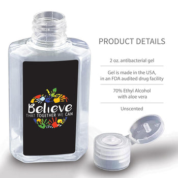 Believe That Together We Can Hand Sanitizer with product details