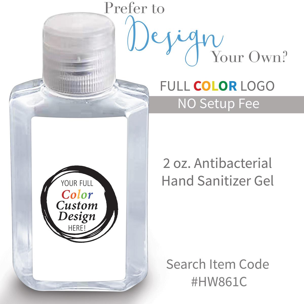 create your own option for 2 oz hand sanitizer