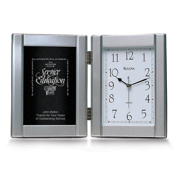 Bulova Framed Clock Award