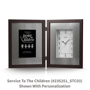 Bulova Large Framed Clock