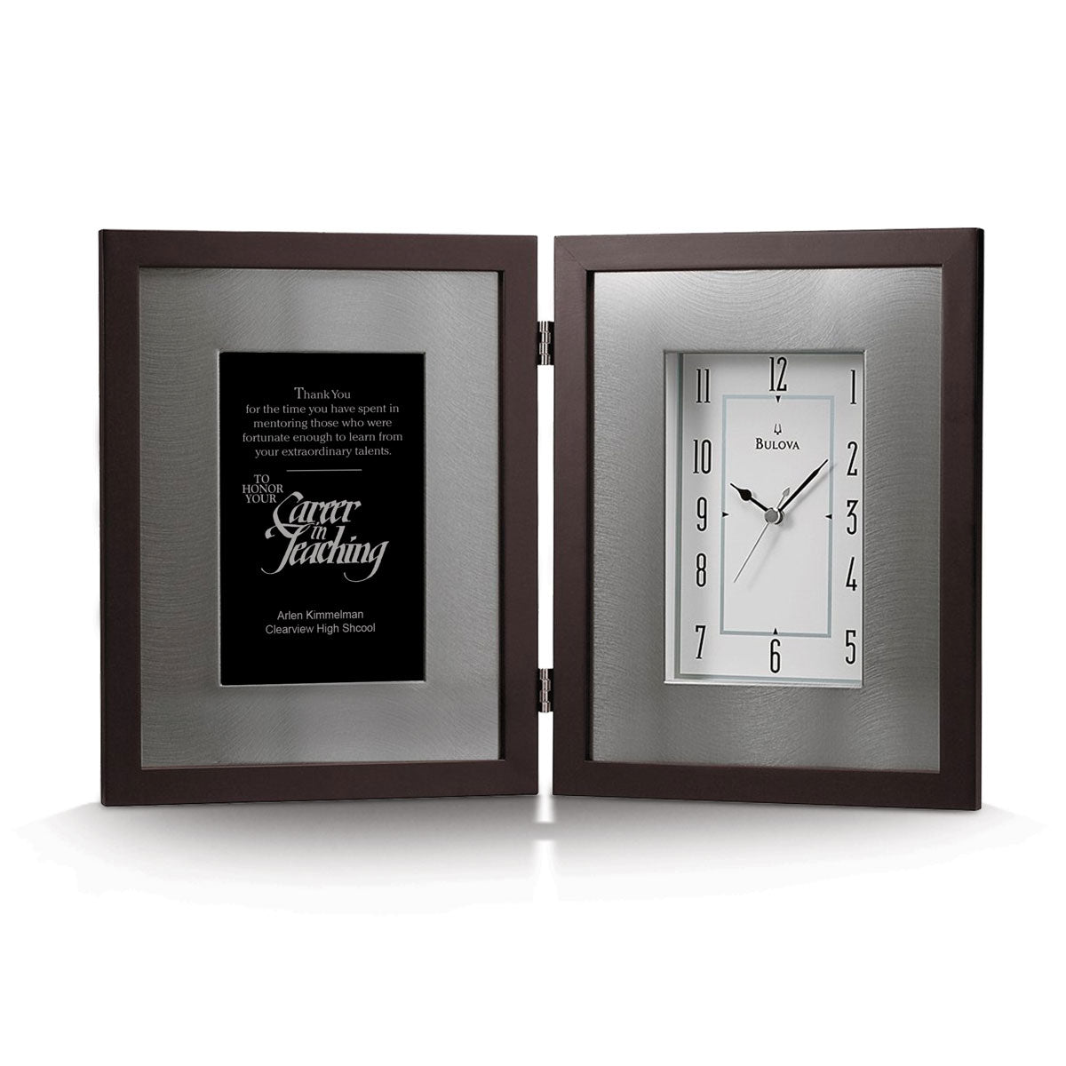 Bulova Large Framed Clock
