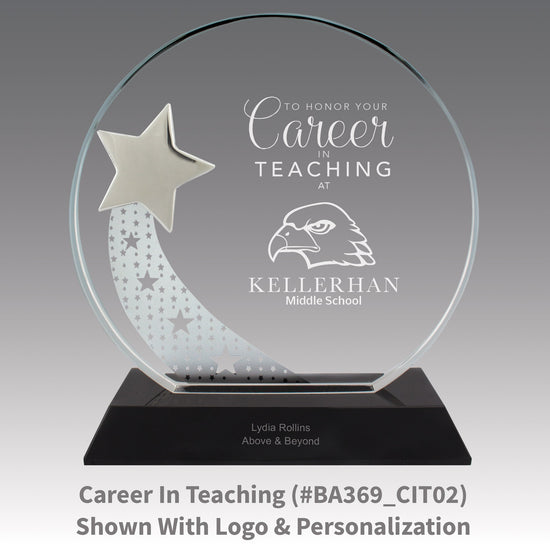 Crystal Shooting Star Base Award