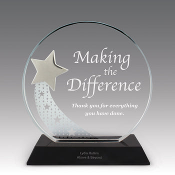 Crystal Shooting Star Base Award
