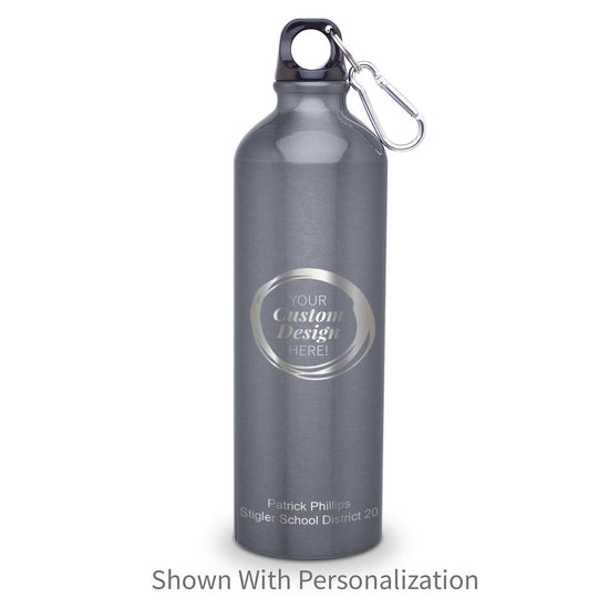 create your own 24 oz carabiner canteen with personalization