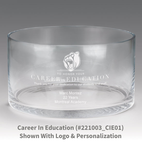 Large Crystal Recognition Bowl