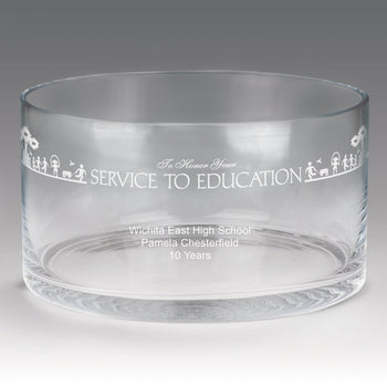 Large Crystal Recognition Bowl