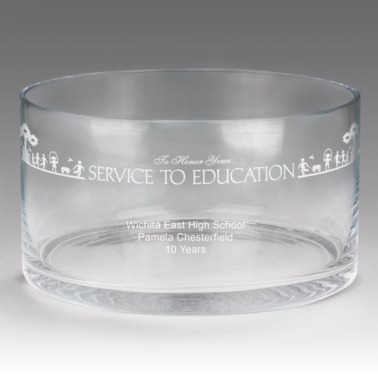 Large Crystal Recognition Bowl