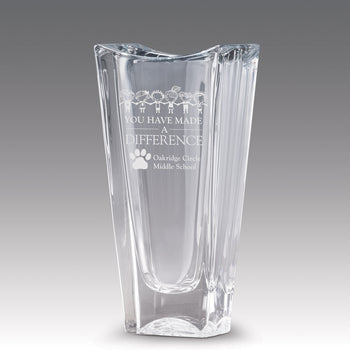 Lasting Impressions Optic Crystal Vase