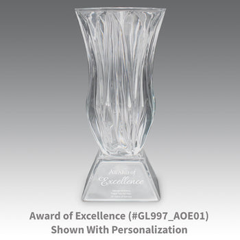 Legacy Trophy Crystal Vase