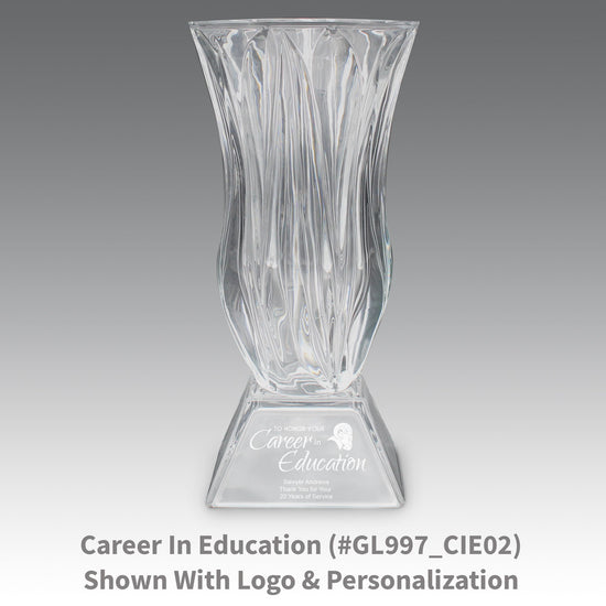 Legacy Trophy Crystal Vase