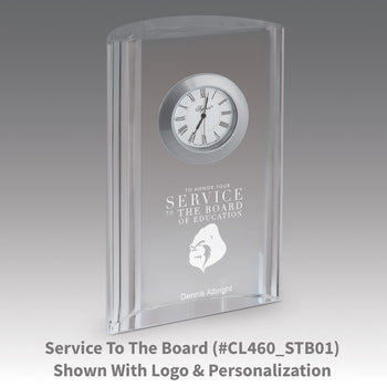 Optic Crystal Tower Clock