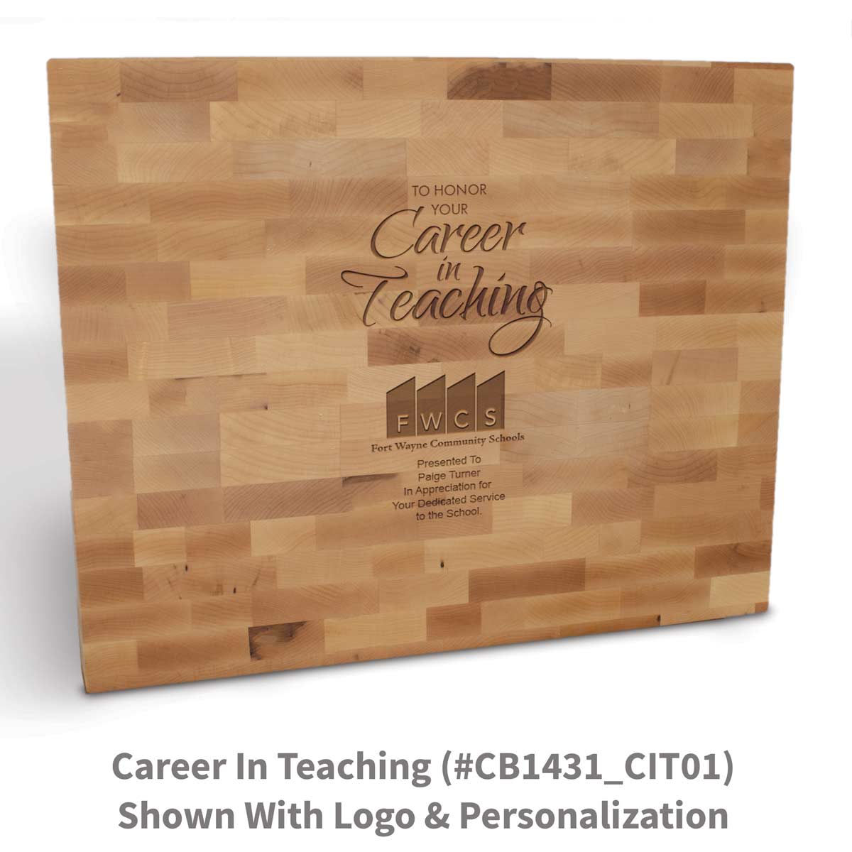 Premium Butcher Block Cutting Board