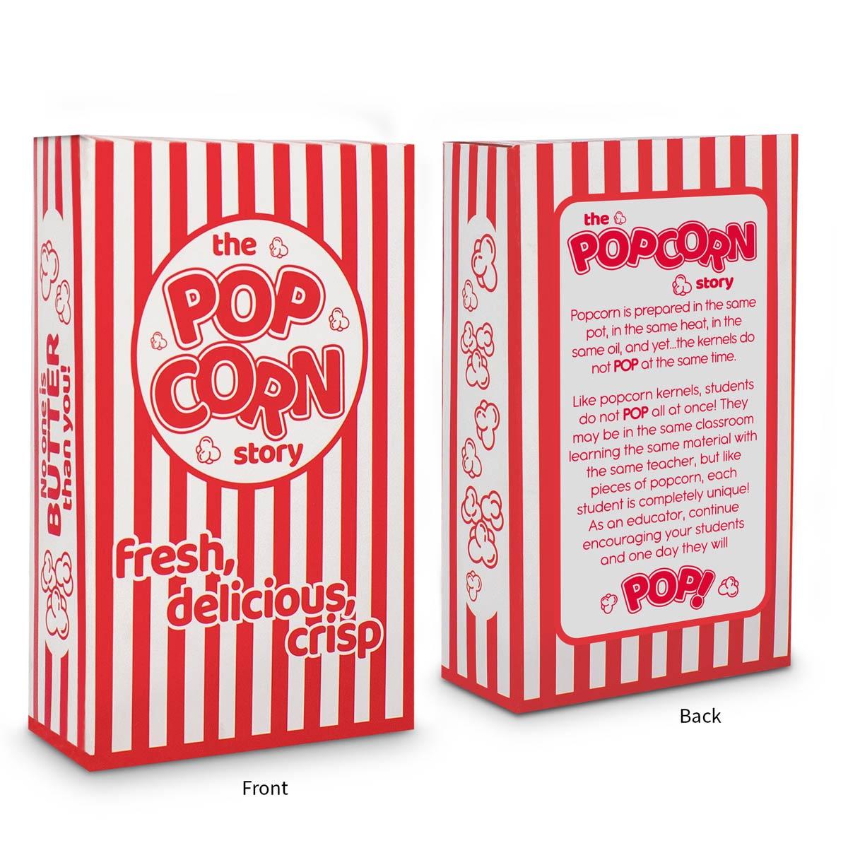 The Popcorn Story with 4 oz. Bag of Popcorn