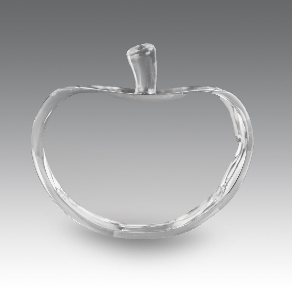 Optic Crystal Center Cut Apple
