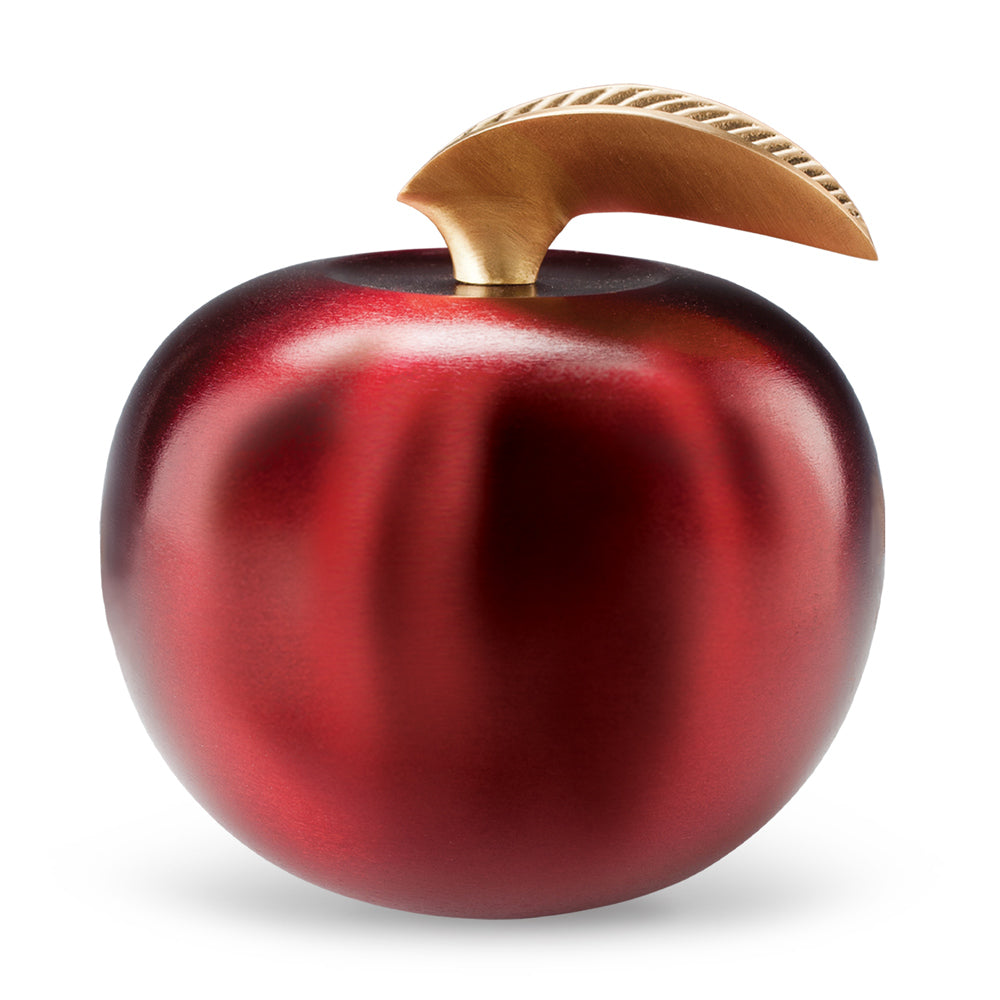 Crimson and Gold Apple