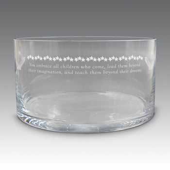 Large Crystal Recognition Bowl
