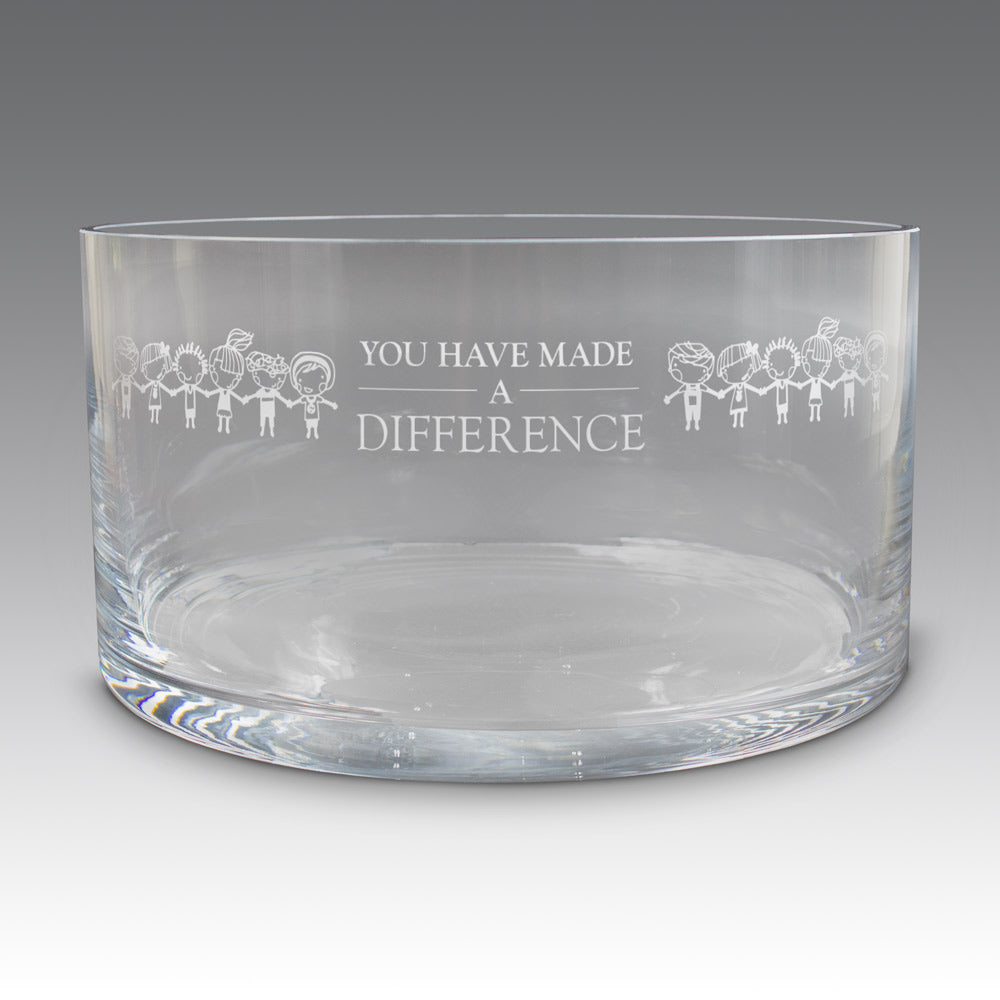 Large Crystal Recognition Bowl