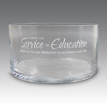Large Crystal Recognition Bowl