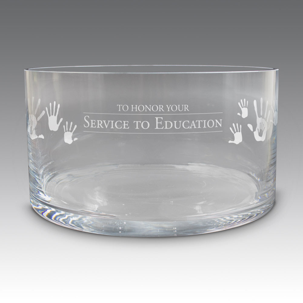 Large Crystal Recognition Bowl