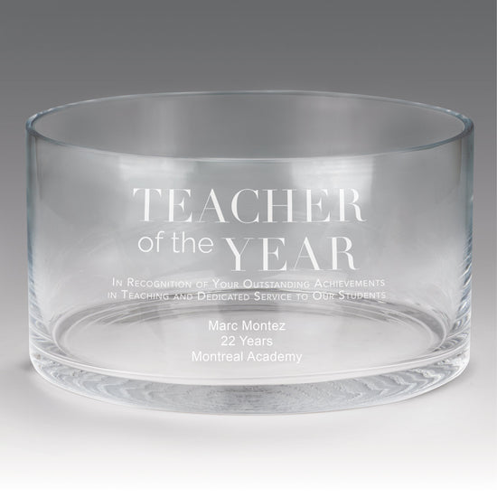Large Crystal Recognition Bowl