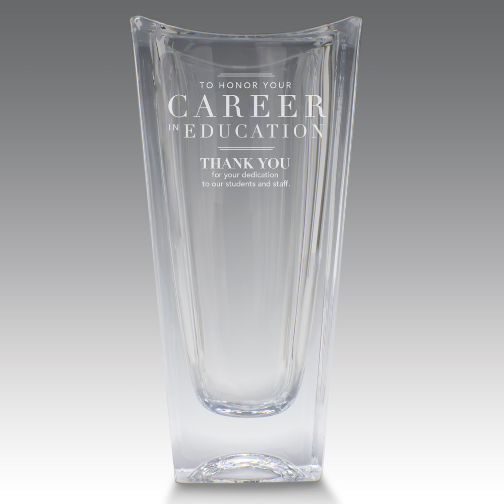 Lasting Impressions Optic Crystal Vase