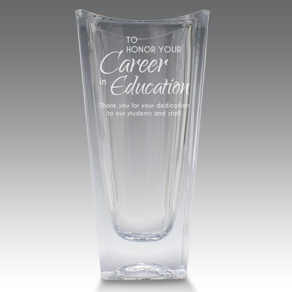 Lasting Impressions Optic Crystal Vase