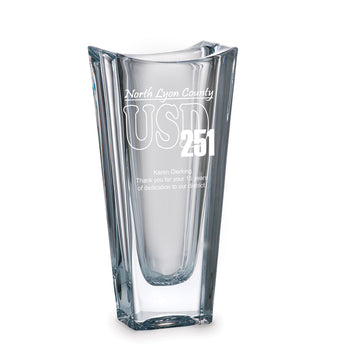 Lasting Impressions Optic Crystal Vase