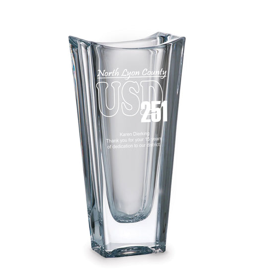 Lasting Impressions Optic Crystal Vase
