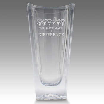 Lasting Impressions Optic Crystal Vase