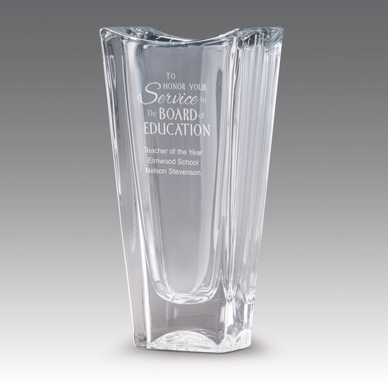 Lasting Impressions Optic Crystal Vase