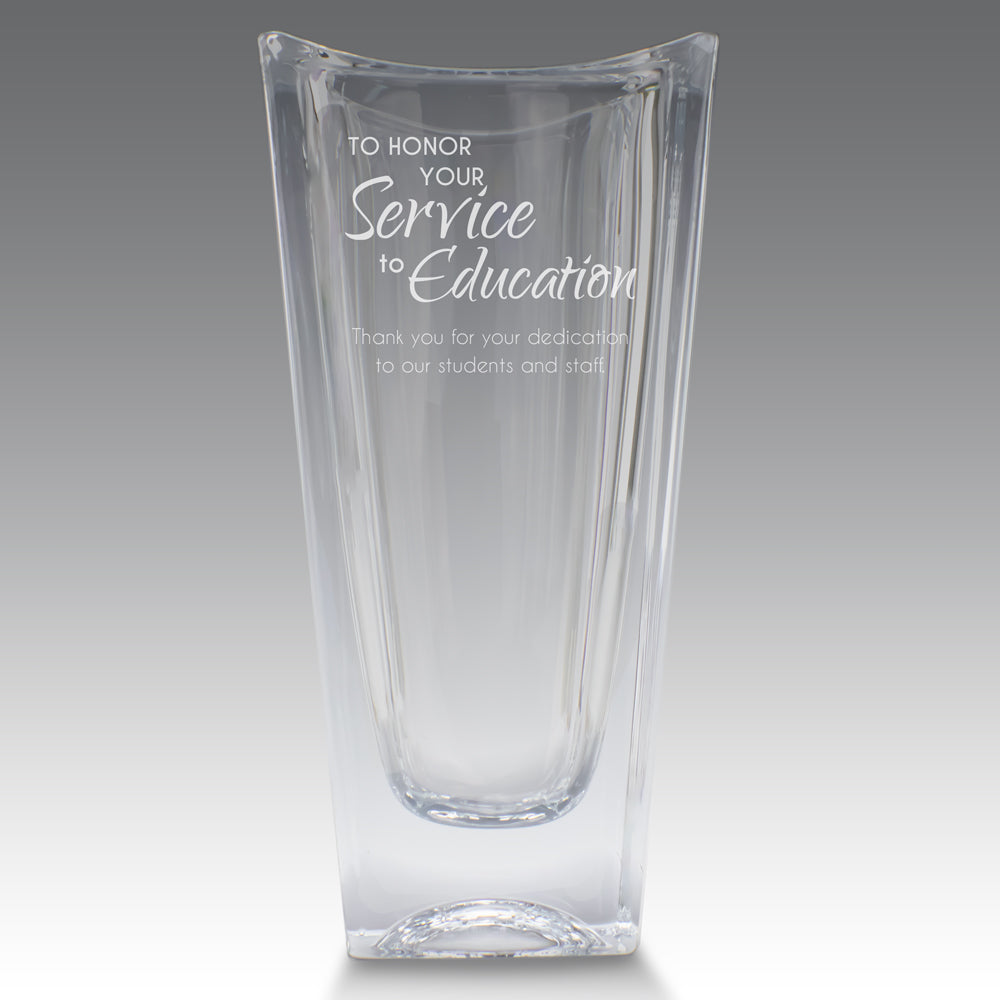 Lasting Impressions Optic Crystal Vase