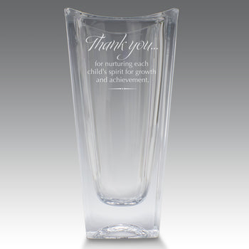 Lasting Impressions Optic Crystal Vase